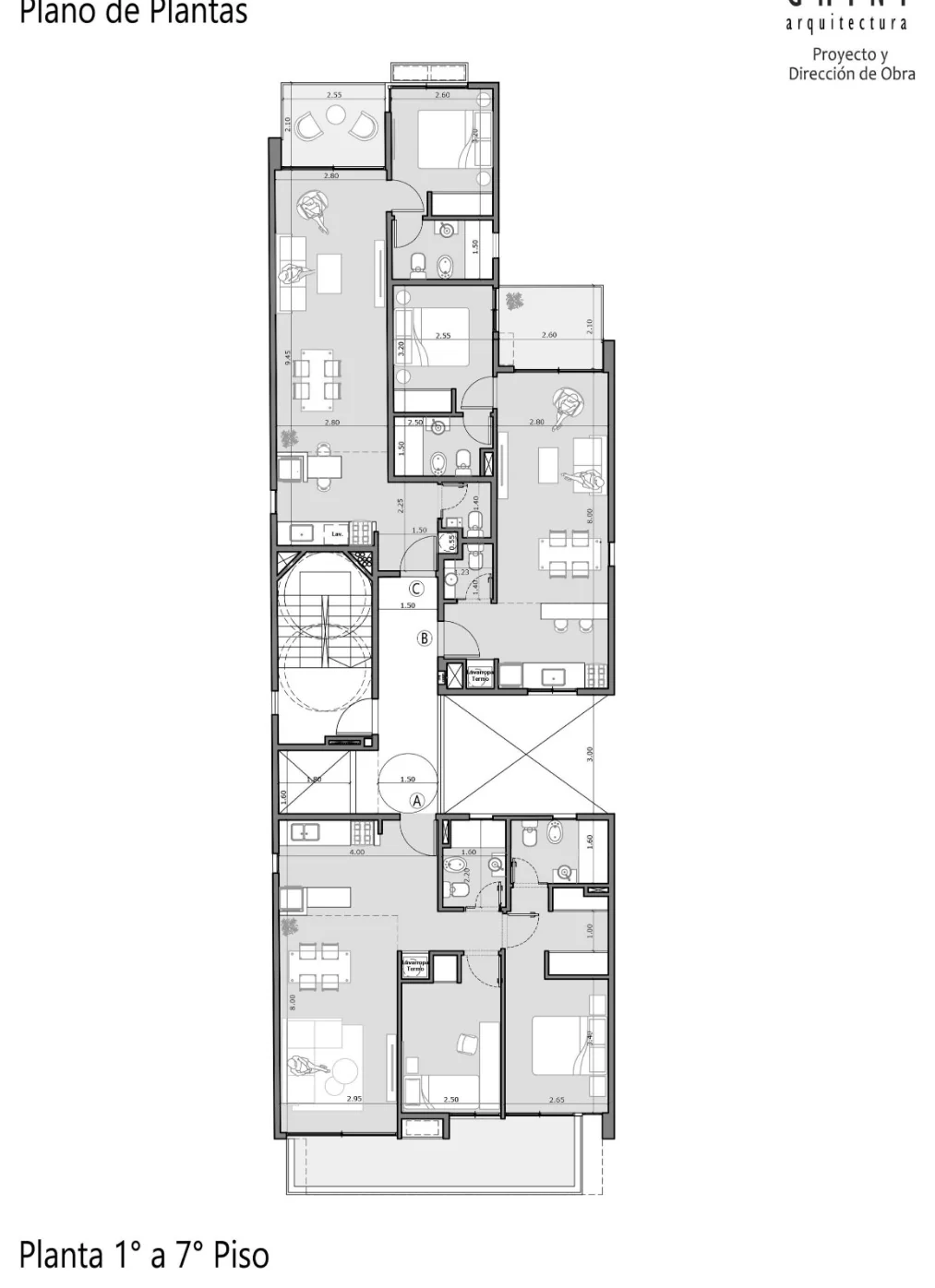Plano de planta seleccionada
